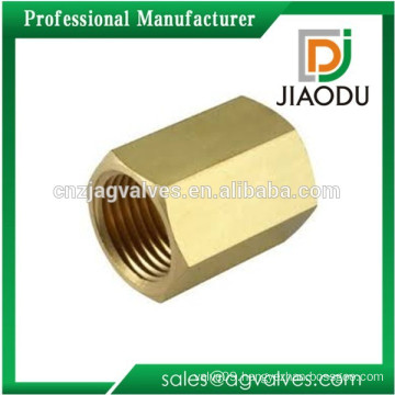 Brass Socket Equal 1/2"X1/2" BSPT Hexagon Socket